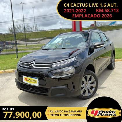 CITROËN C4 CACTUS 1.6 VTI 120 FLEX LIVE EAT6